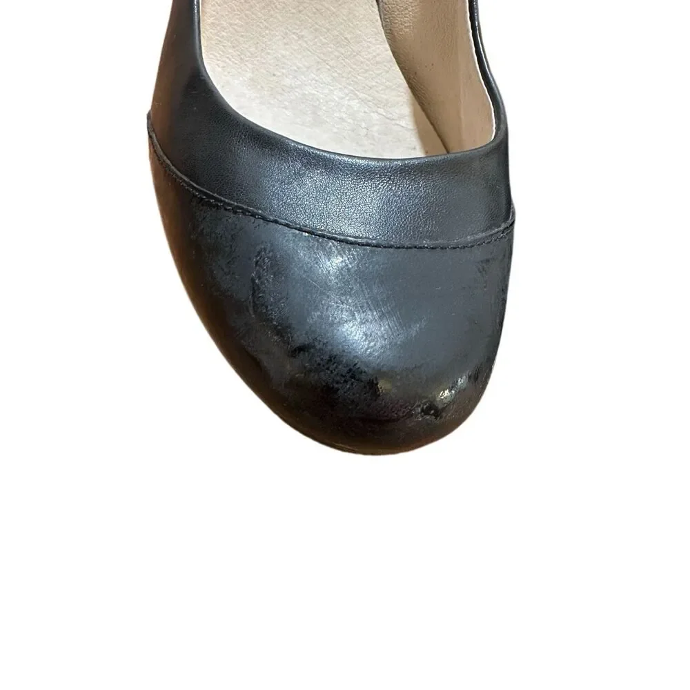 Michael Kors Black Leather Heels Sz 8